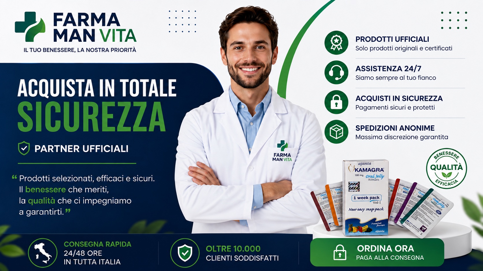 Prodotti per il benessere maschile